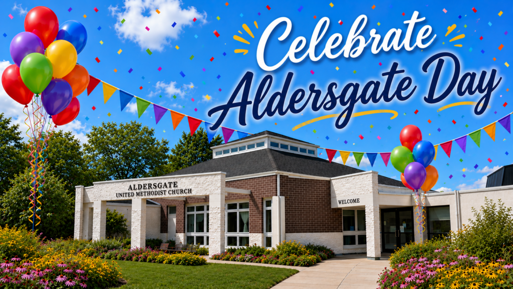 Celebrate Aldersgate Day